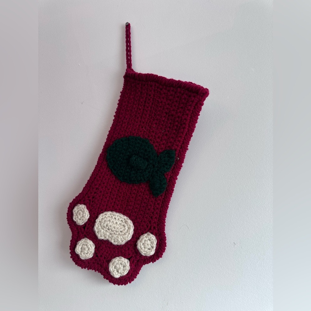 Handmade Pet Christmas Stocking